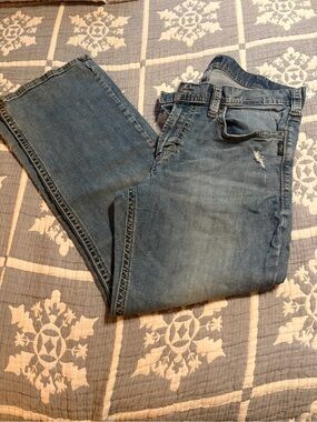 Men’s silver jeans